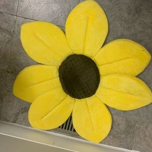 Blooming flower bath